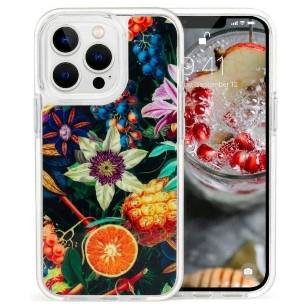 KRKC Compatible with iPhone 13 Pro Case 6.1", Shockproof Soft TPU with Anti-Scra